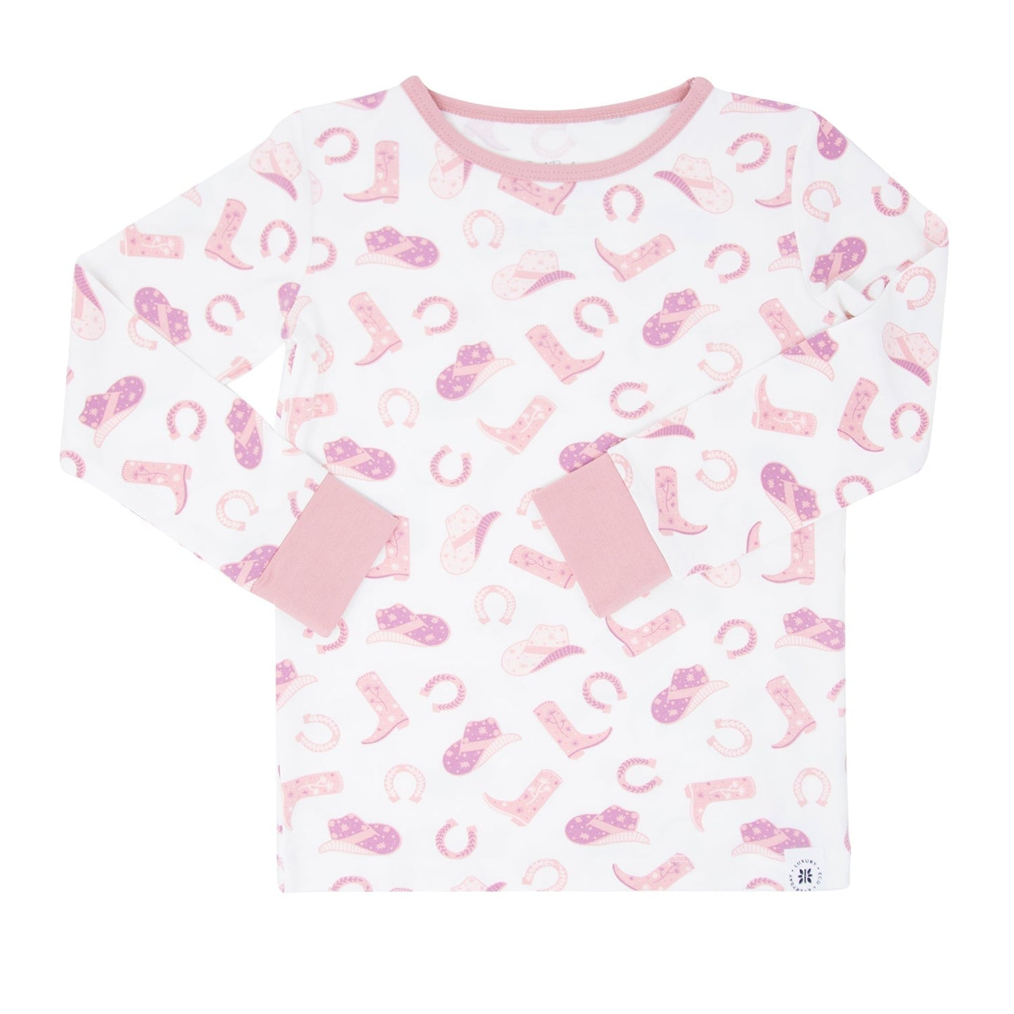 Big Kid Pajama Pink Boots and Hats
