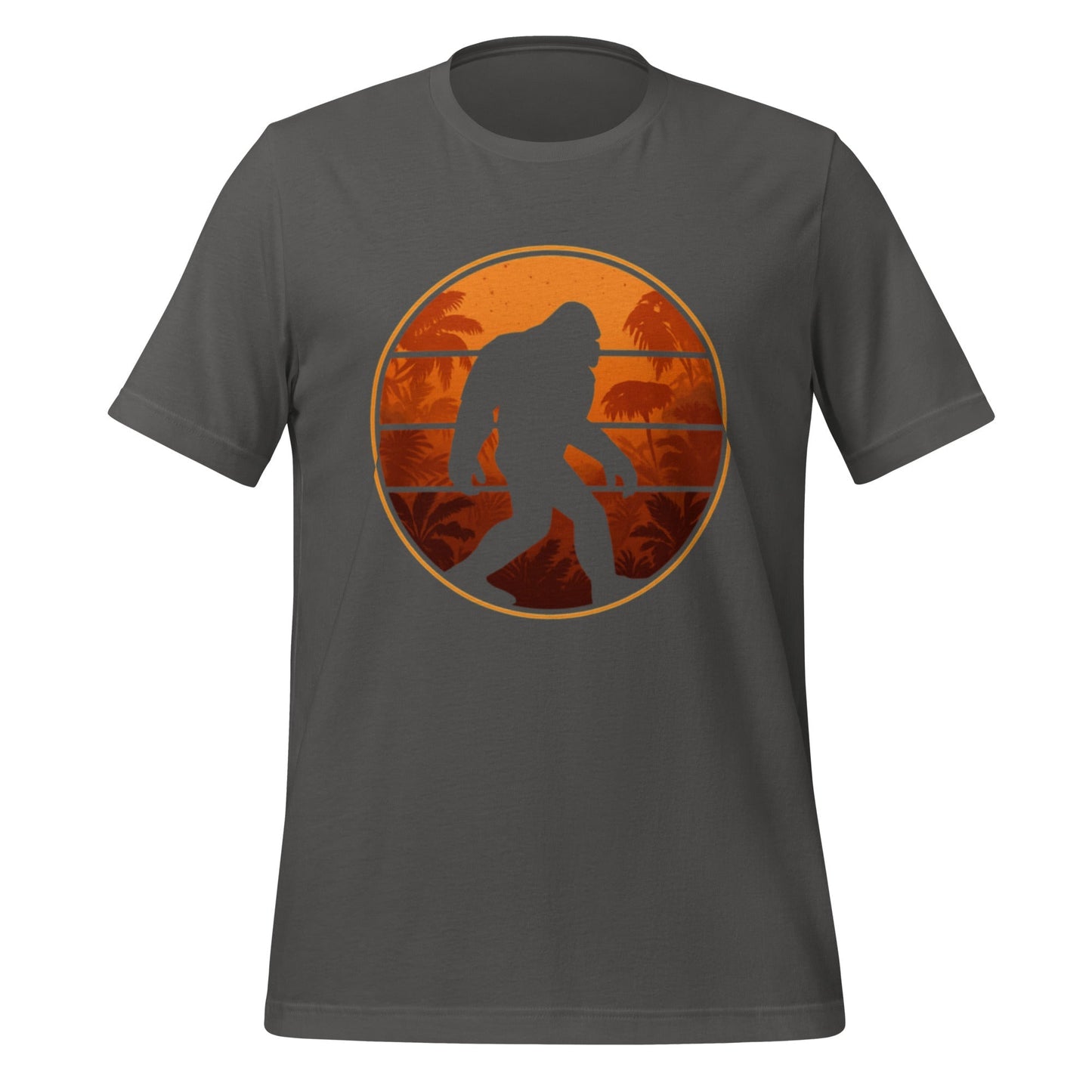 Bigfoot Jungle T-Shirt | Orange Sunset Silhouette | Classic