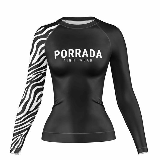 IBJJF WHITE RANKED WOMEN RASH GUARD