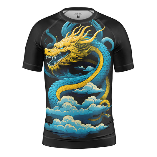 BLUE DRAGON KIDS SHORT SLEEVE RASH GUARD