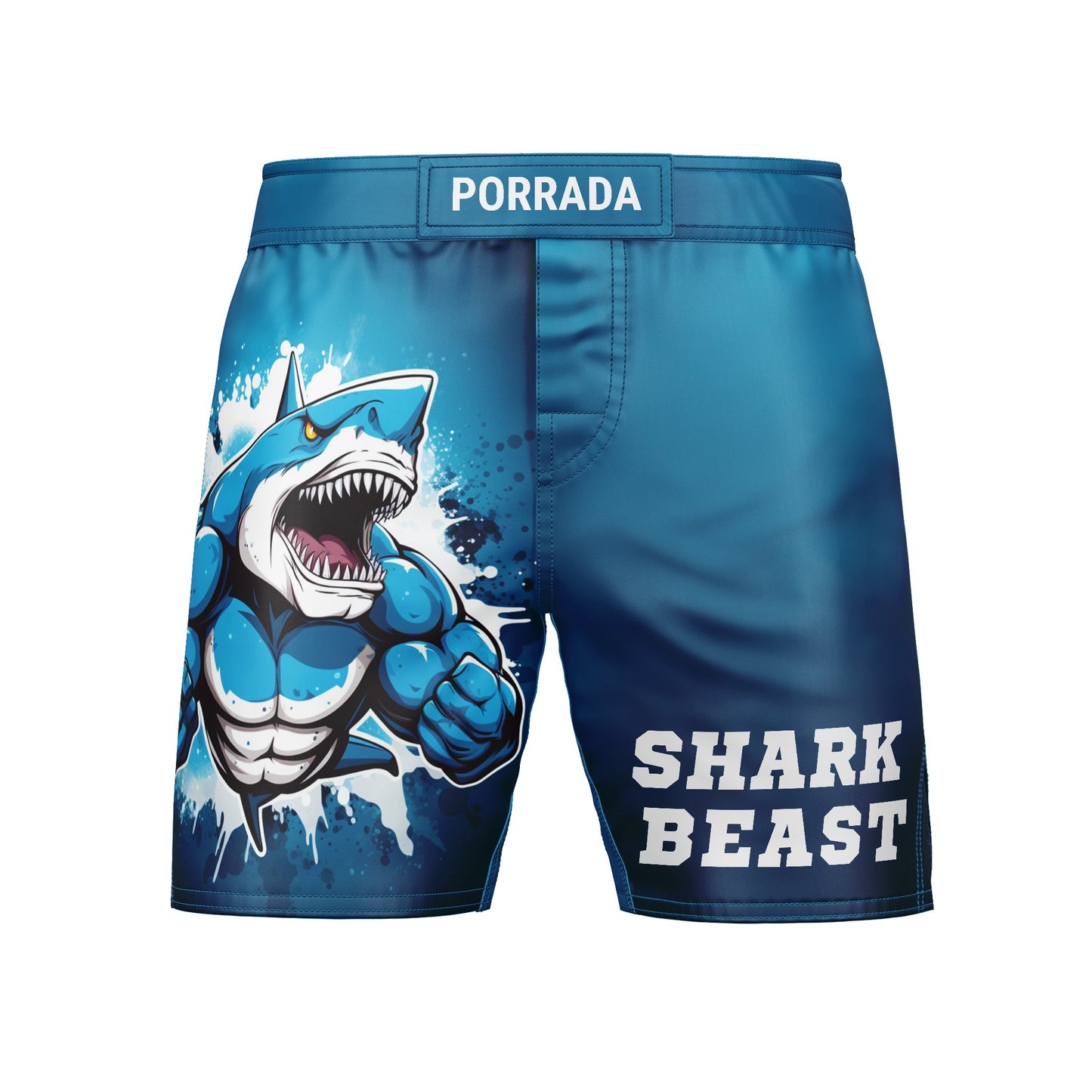 SHARK BEAST FIGHT SHORTS