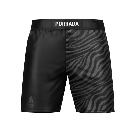 IBJJF BLACK RANKED FIGHT SHORTS