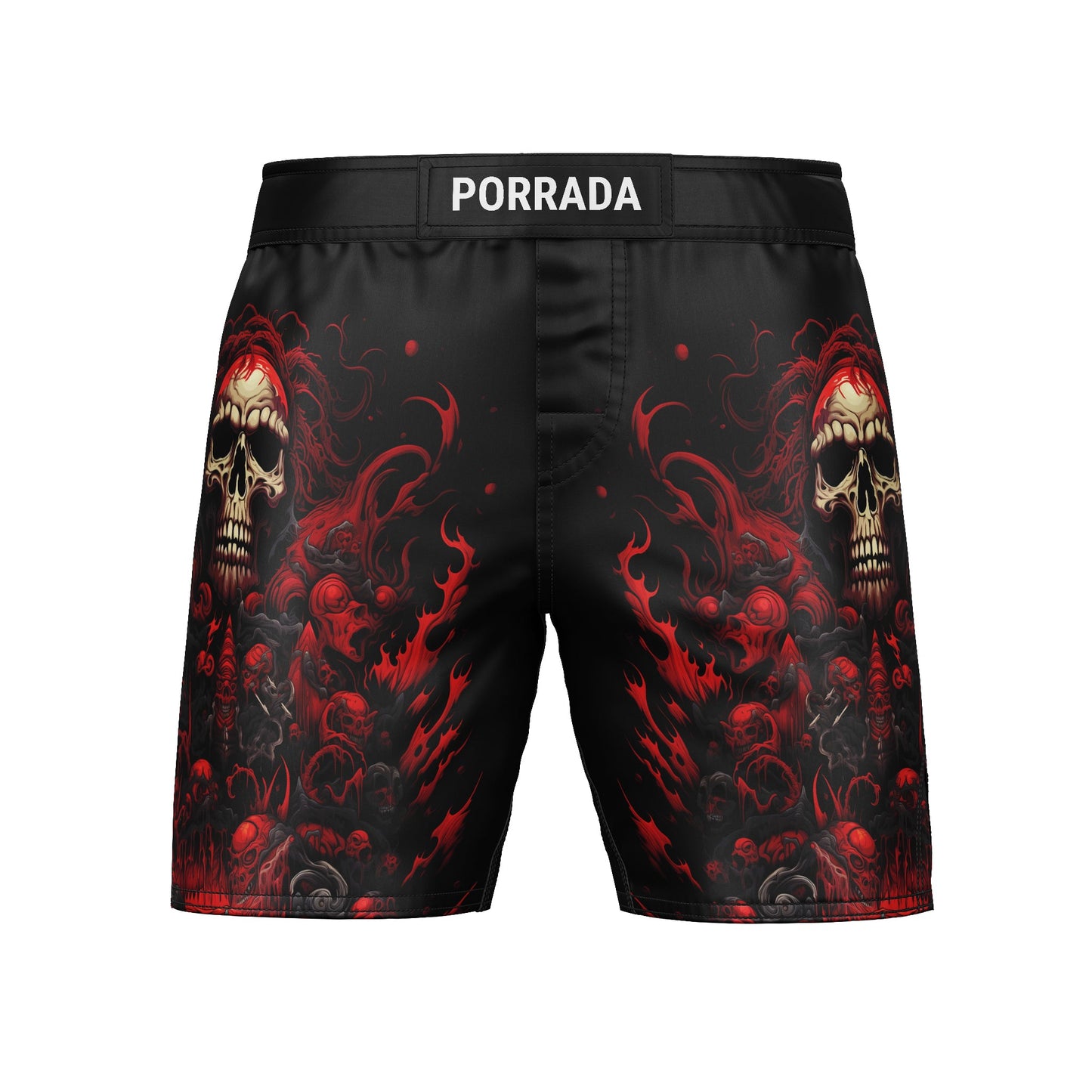 SHINIGAMI SKULL FIGHT SHORTS
