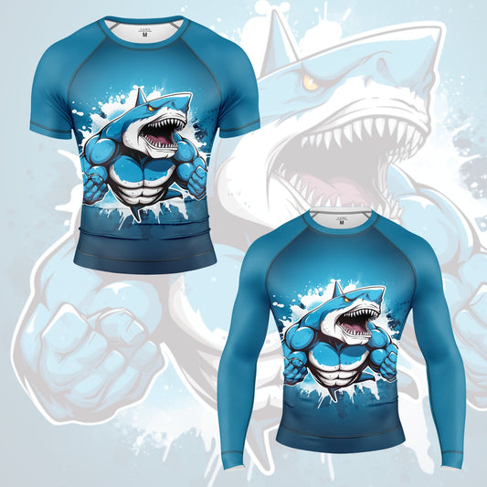SHARK BEAST RASH GUARD