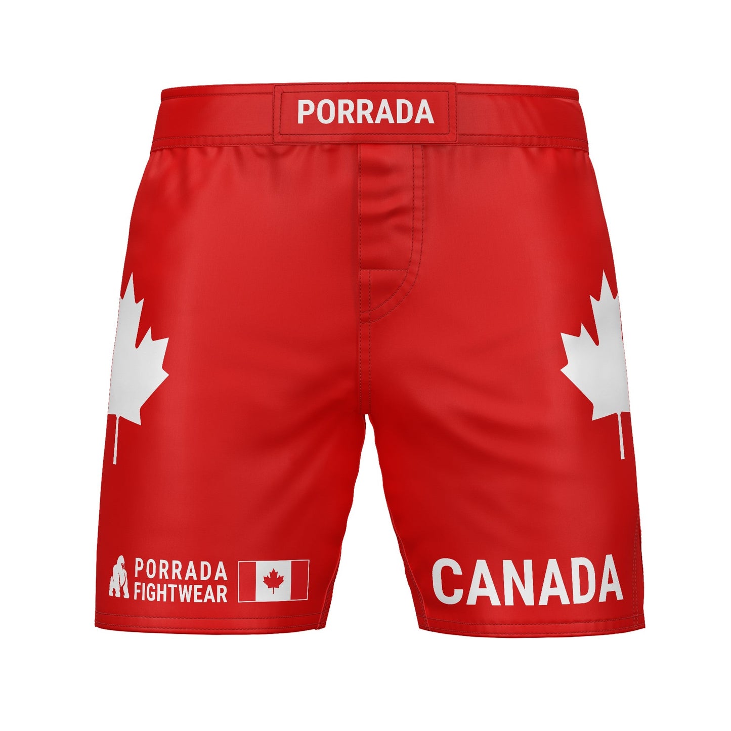 CANADA FLAG FIGHT SHORTS