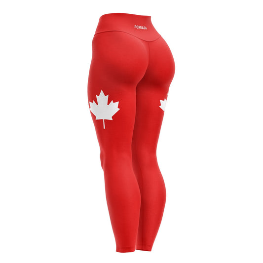 CANADA FLAG WOMEN LEGGINGS