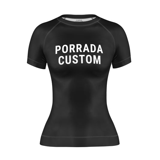 CUSTOM WOMEN SHORT SLEEVE RASH GUARD
