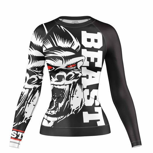 GORILLA BEAST WOMEN RASH GUARD