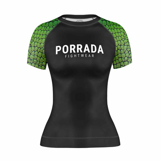 CROCO WOMEN SHORT SLEEVE RASH GUARD