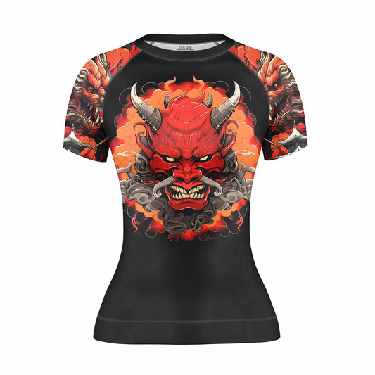 KAIDO DRAGON WOMEN SHORT SLEEVE RASH GUARD