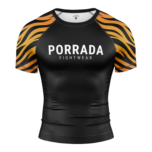 TIGER SHORT SLEEVE RASH GUARD