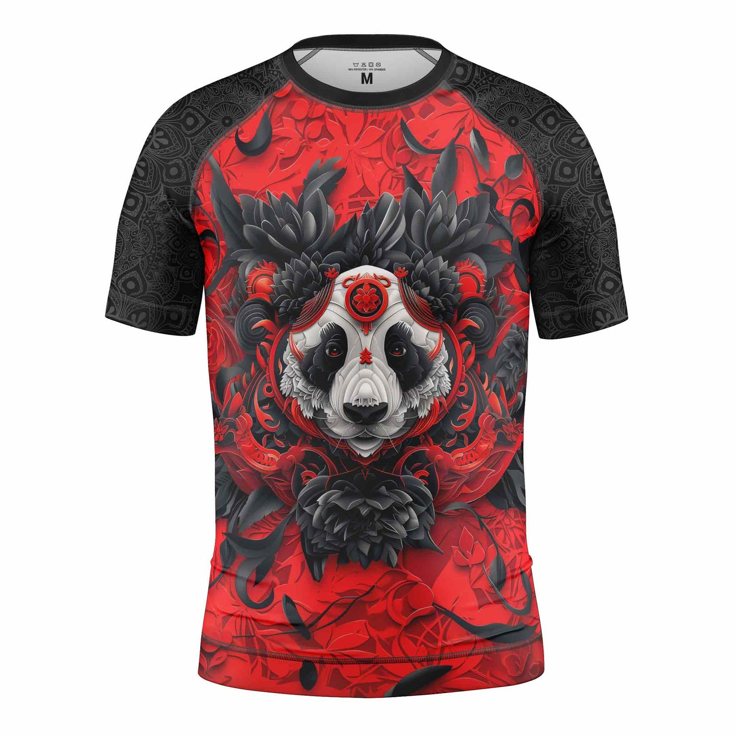LOTUS PANDA KIDS SHORT SLEEVE RASH GUARD