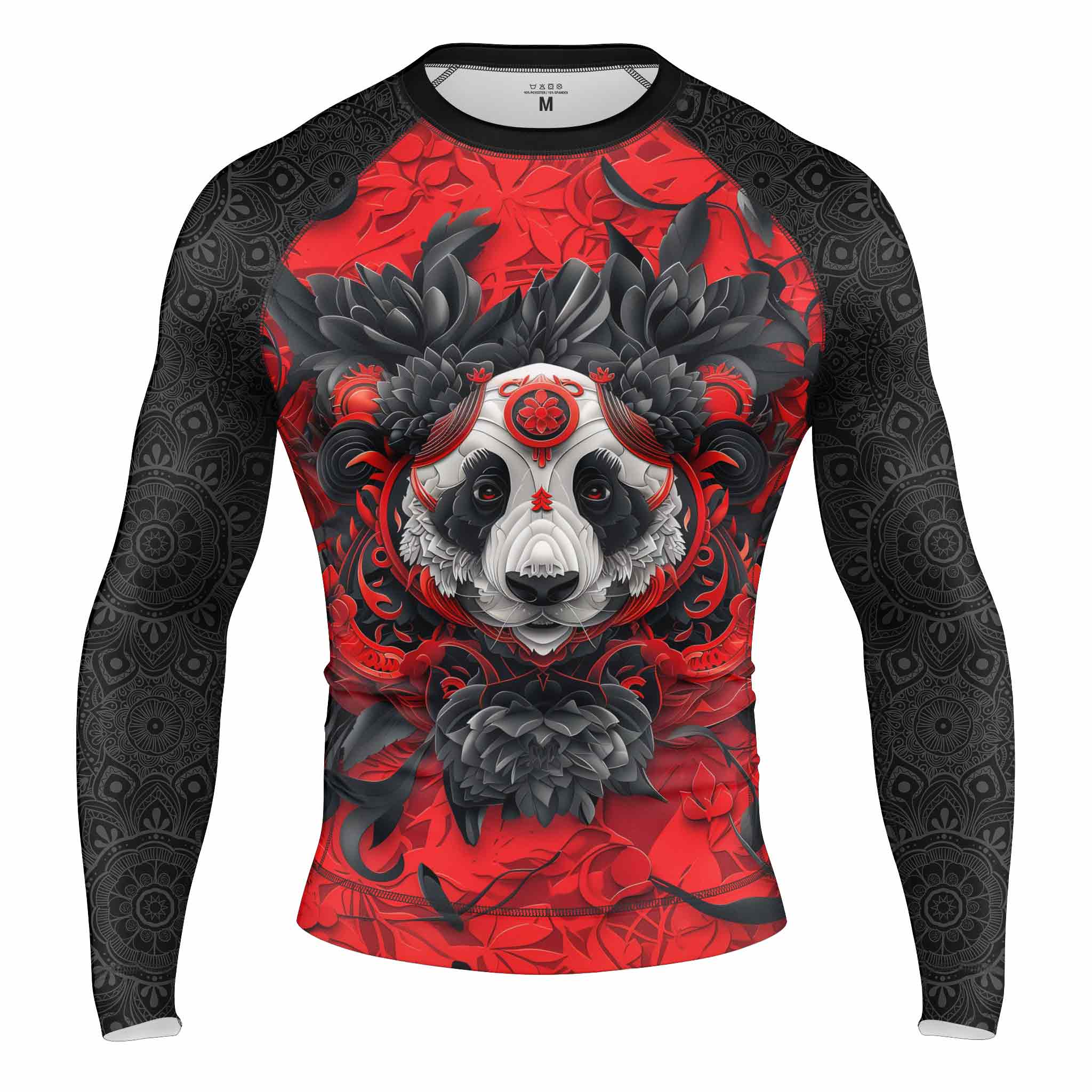 LOTUS PANDA RASH GUARD – Man Cave And Apparel