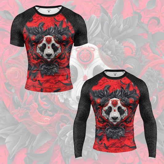 LOTUS PANDA SHORT SLEEVE RASH GUARD