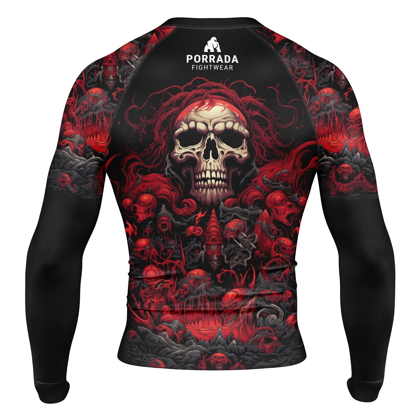 SHINIGAMI SKULL RASH GUARD