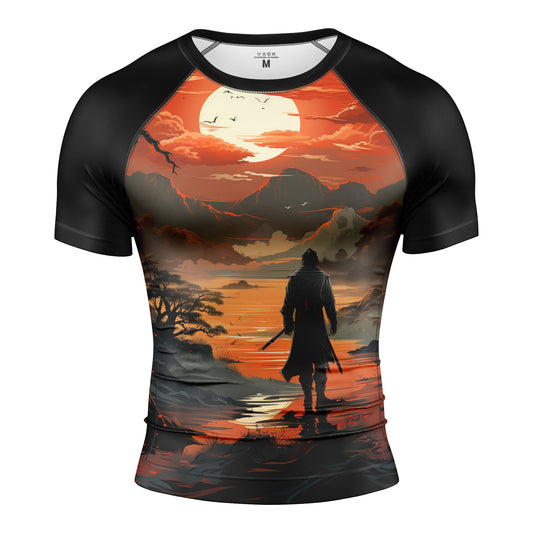 THE LOST WARRIOR SHORT SLEEVE RASH GUARD