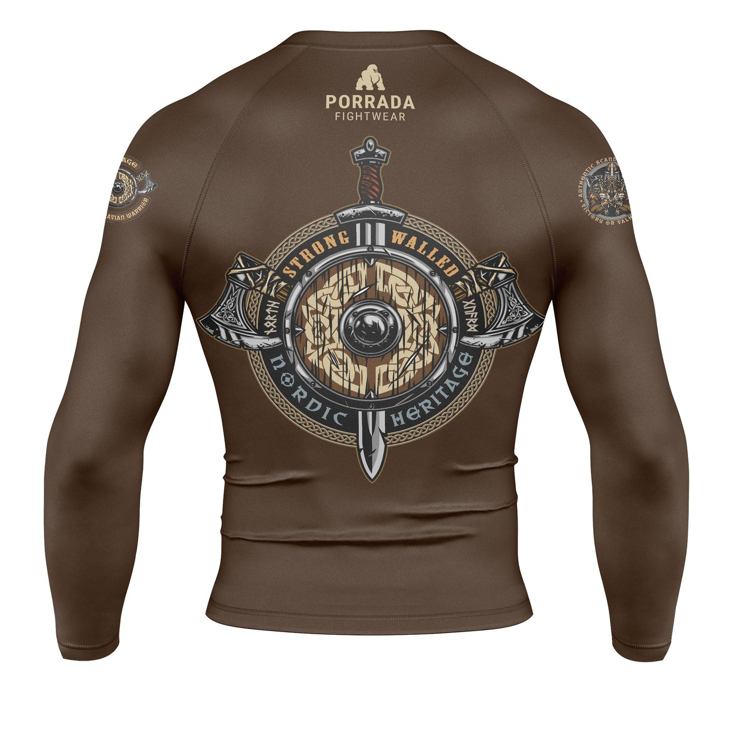 VIKING WARRIOR LONG SLEEVE RASH GUARD