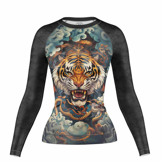 TIGER SPIRIT WOMEN RASH GUARD