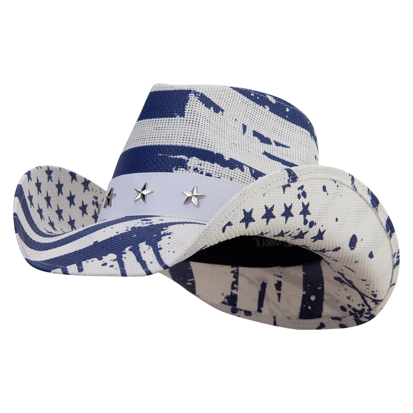 Western Toyo US Flag Cowboy Hat