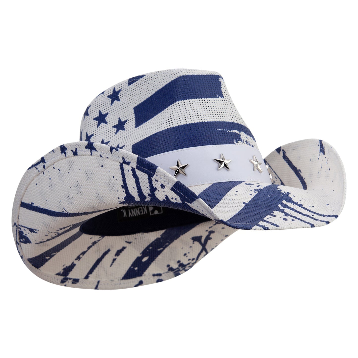 Western Toyo US Flag Cowboy Hat