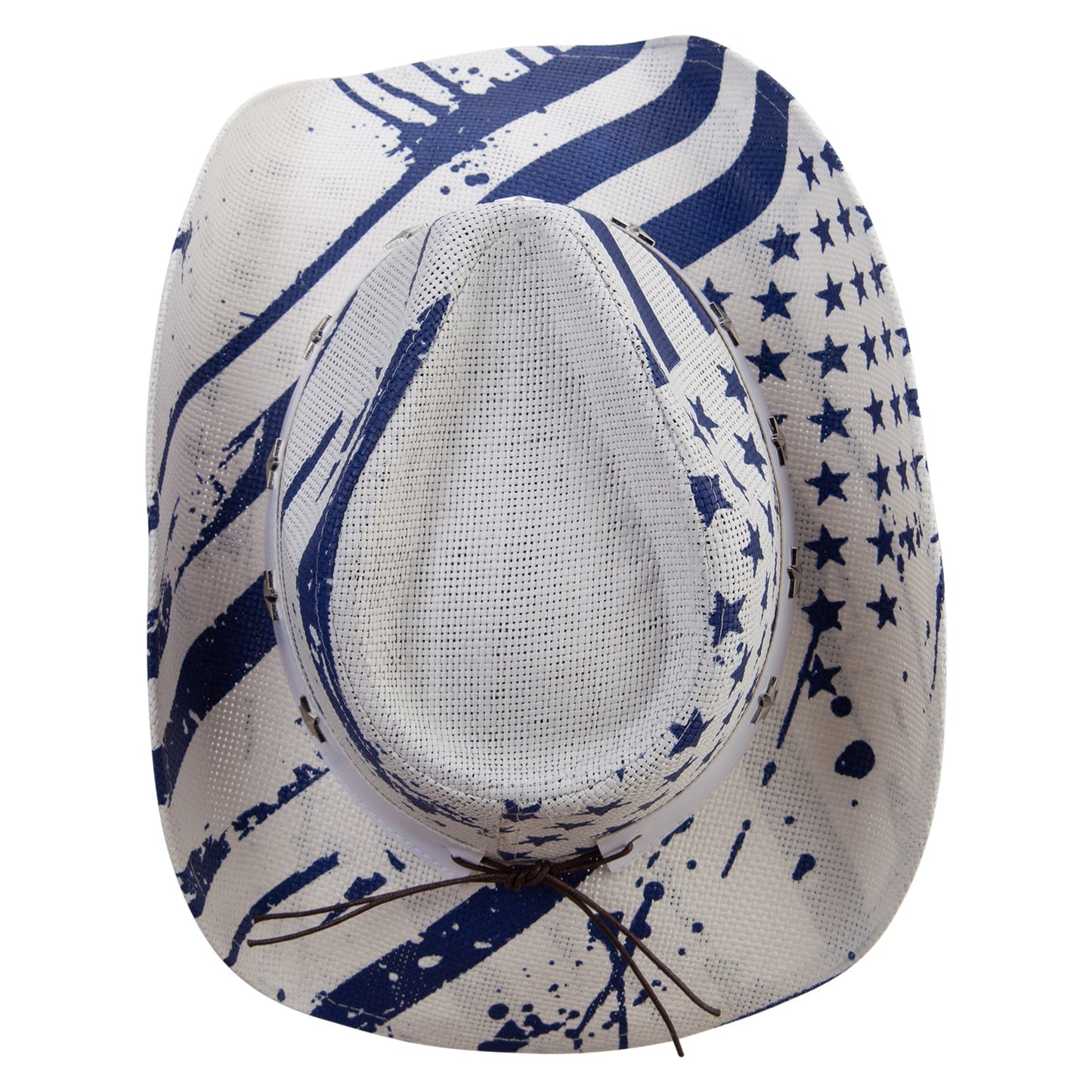 Western Toyo US Flag Cowboy Hat