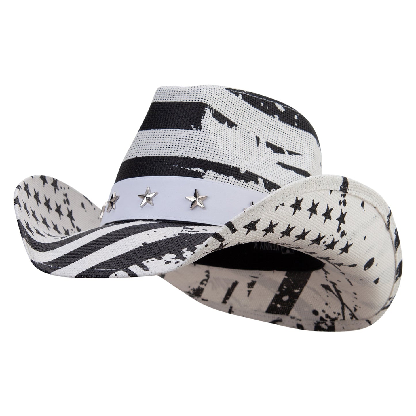 Western Toyo US Flag Cowboy Hat