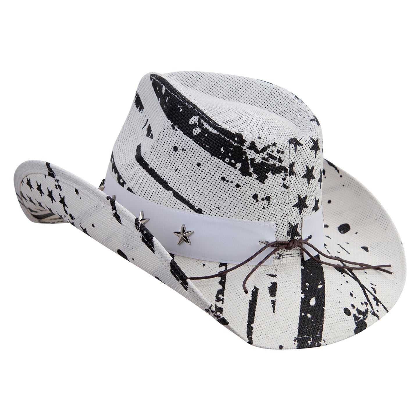 Western Toyo US Flag Cowboy Hat