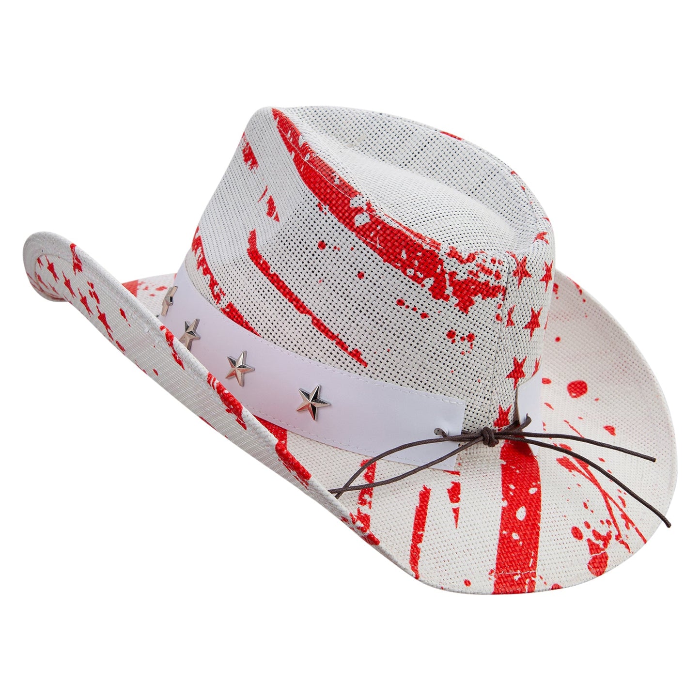 Western Toyo US Flag Cowboy Hat