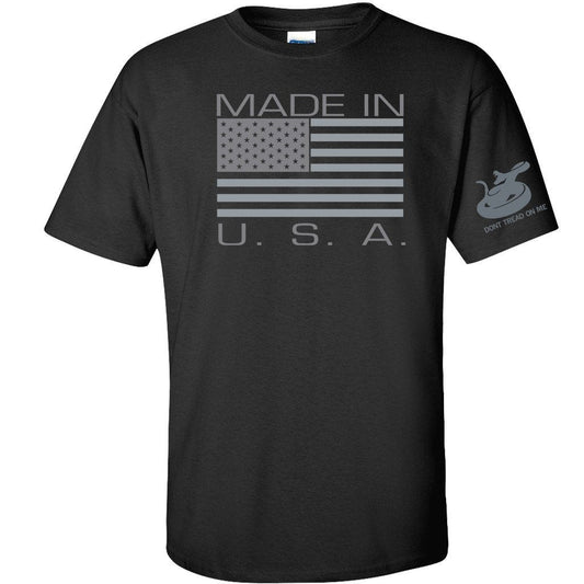 Made in USA Black T-Shirt