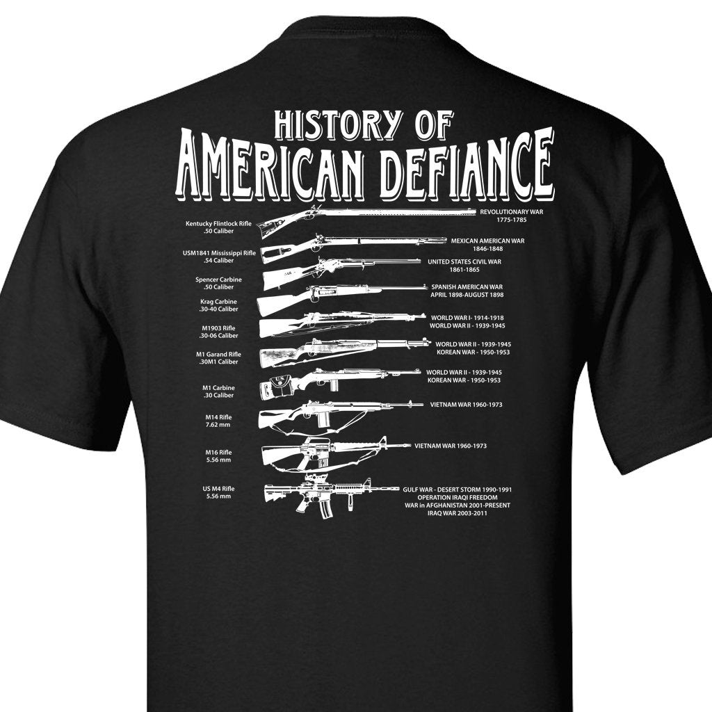 Historical Rifle Black T-Shirt