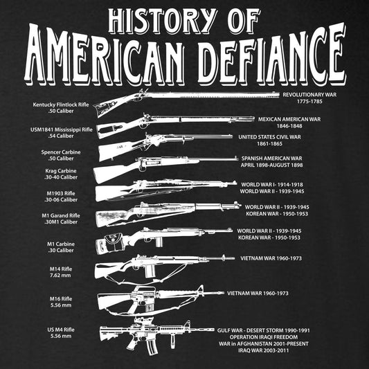 Historical Rifle Black T-Shirt