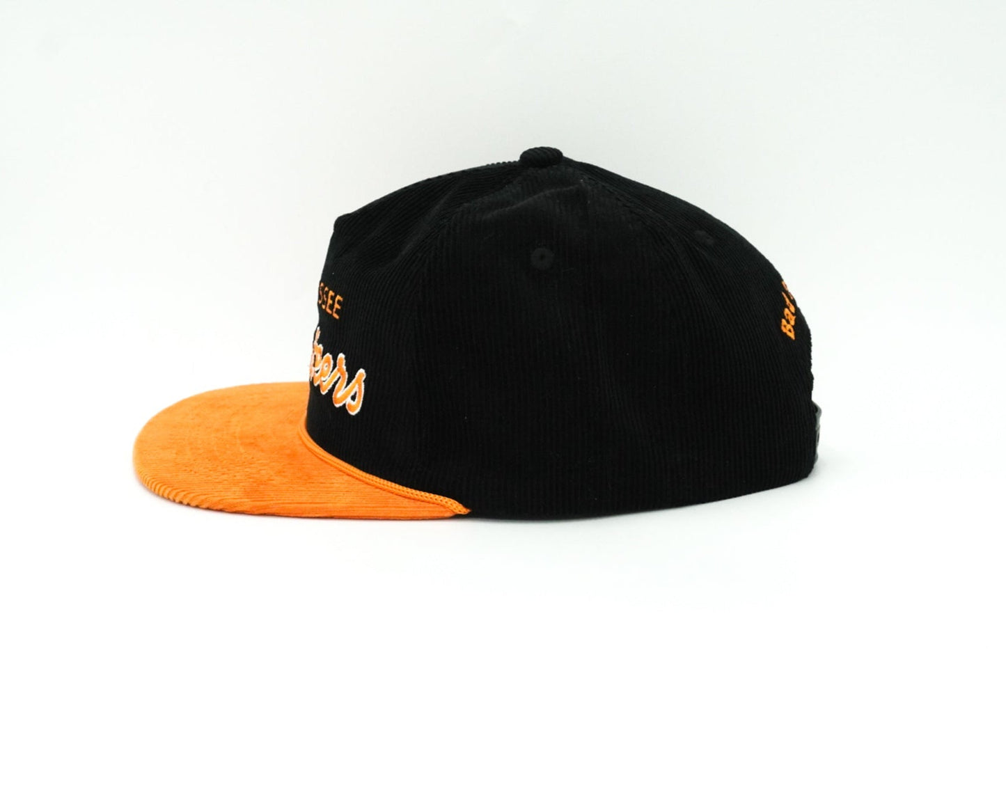 Black Corduroy Tennessee Cursive Volunteers