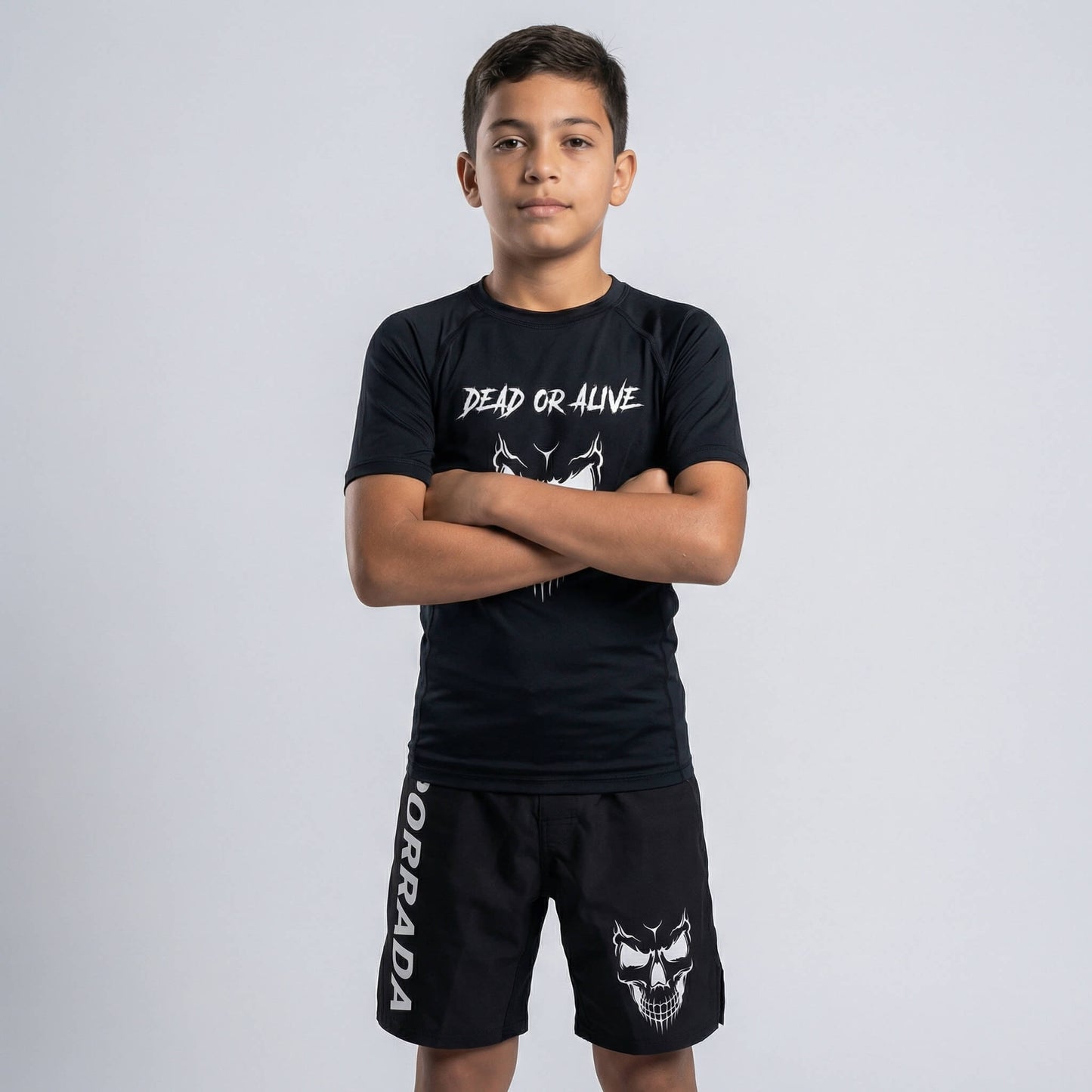 SKULL KIDS FIGHT SHORTS