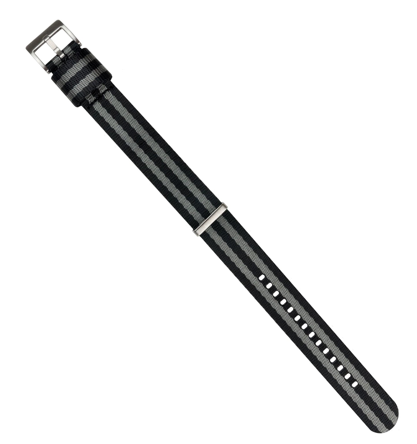 Black Grey James Bond NATO® style Watch Band