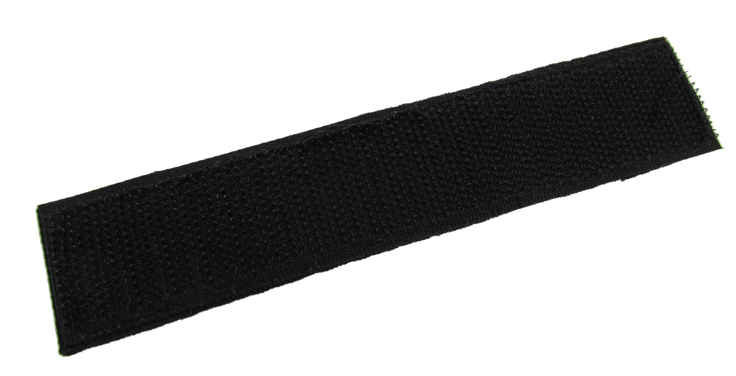 Fuchsia Name Tape with Hook Fastener - Fabric Material