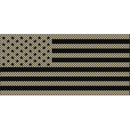 Military Colors Collection American Flag Grille Inserts
