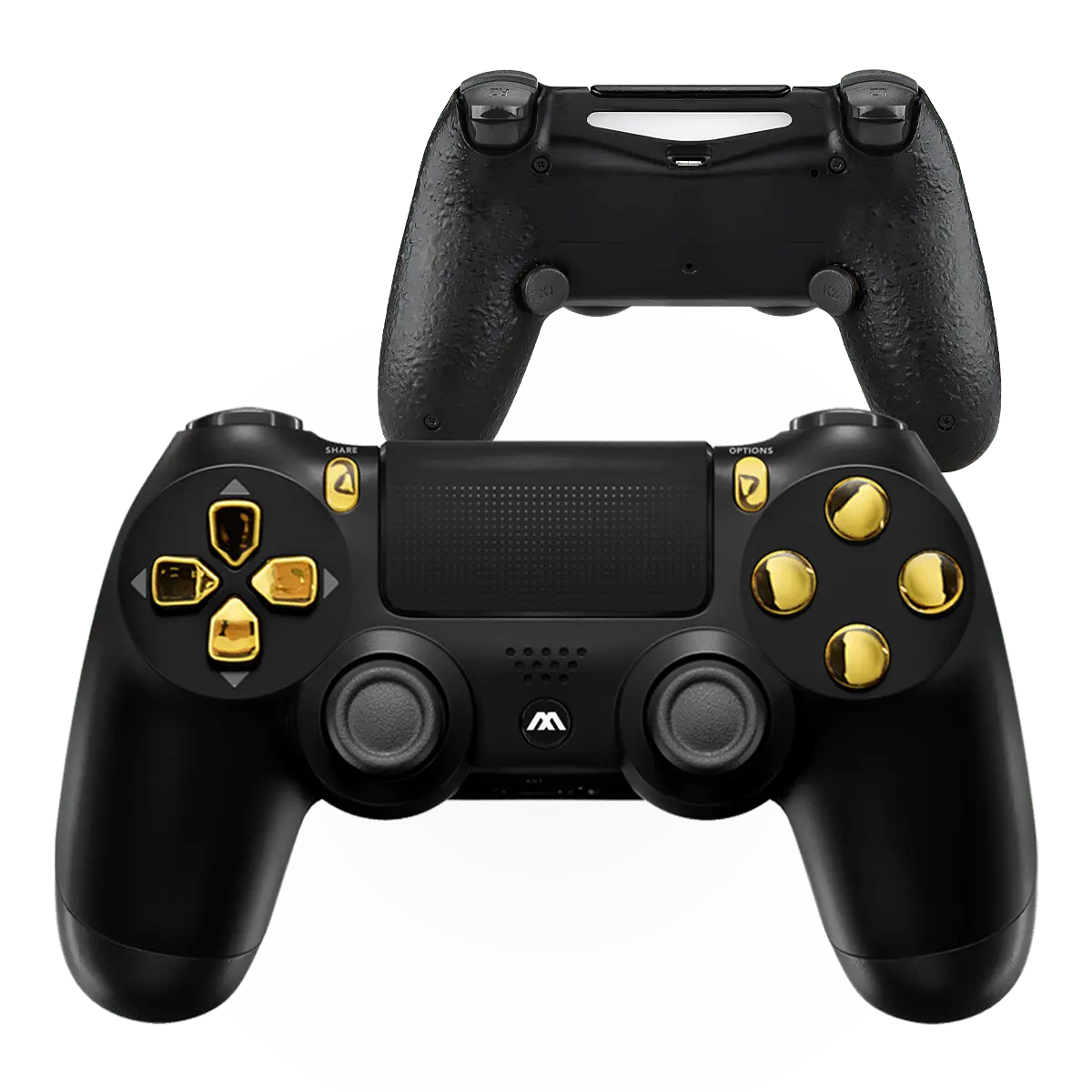 MODDEDZONE BLACK GOLD EXTREME PS4 SMART PRO MODDED CONTROLLER