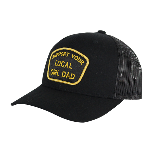 Support Your Local Girl Dad Patch Hat