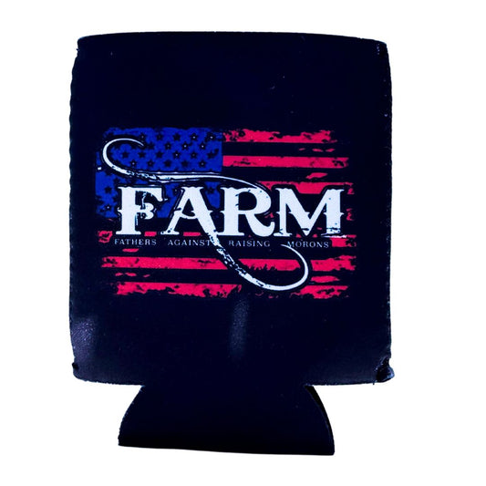 Flag Koozie - Black