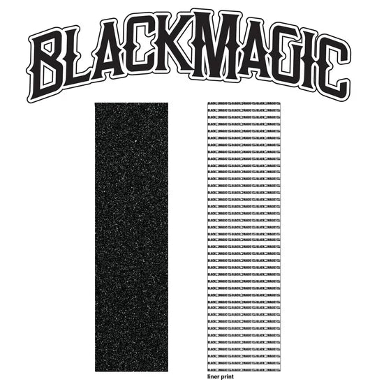 Shorty's Black Magic 9 x 33 Skateboard Grip Tape