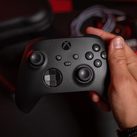 MODDEDZONE BLACK OUT XBOX SERIES X CUSTOM MODDED CONTROLLER