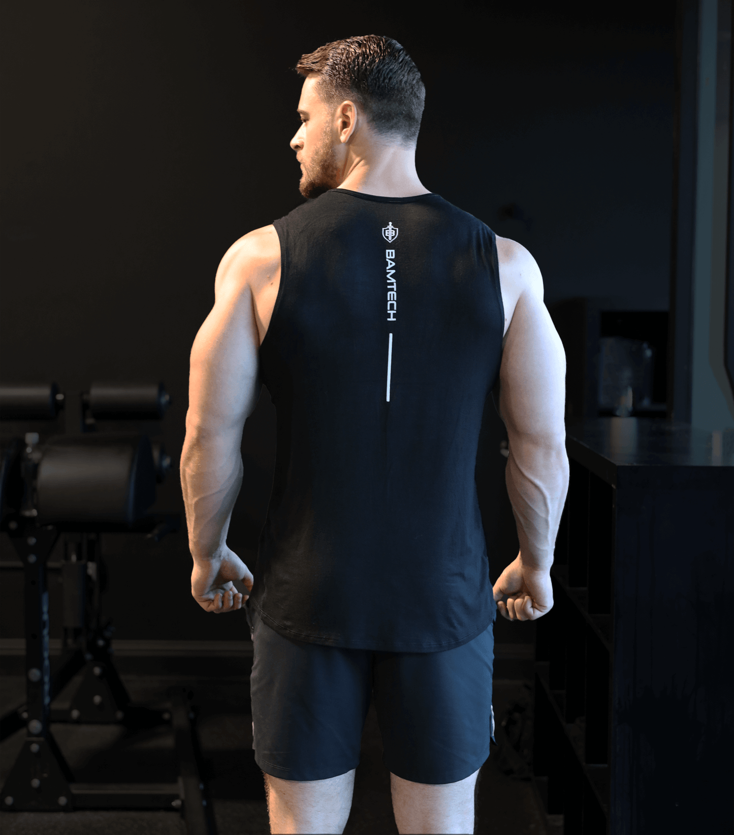 Bamboo Aerotech Tank - Training Div. Heather Grey