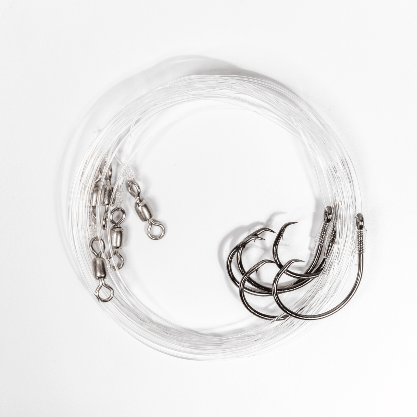BlacktipH Small Live Bait Rigs (5 Pack) | 30lb Fluorocarbon & 5/0 Circle Hooks