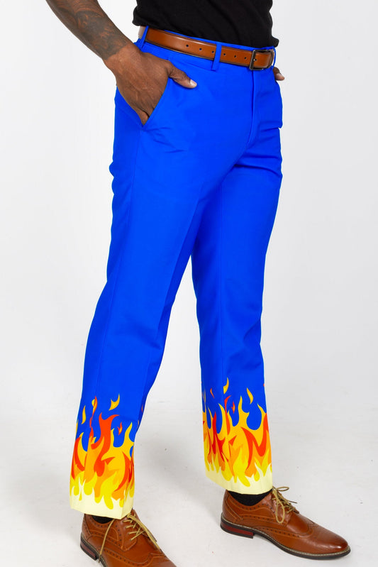 The Blaze Of Glory | Flames Suit Pants