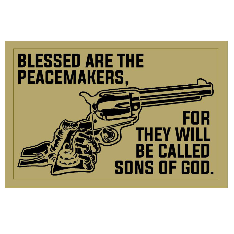 2"x3" Blessed are The Peacemakers Tactical Patch