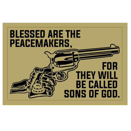 2"x3" Blessed are The Peacemakers Tactical Patch