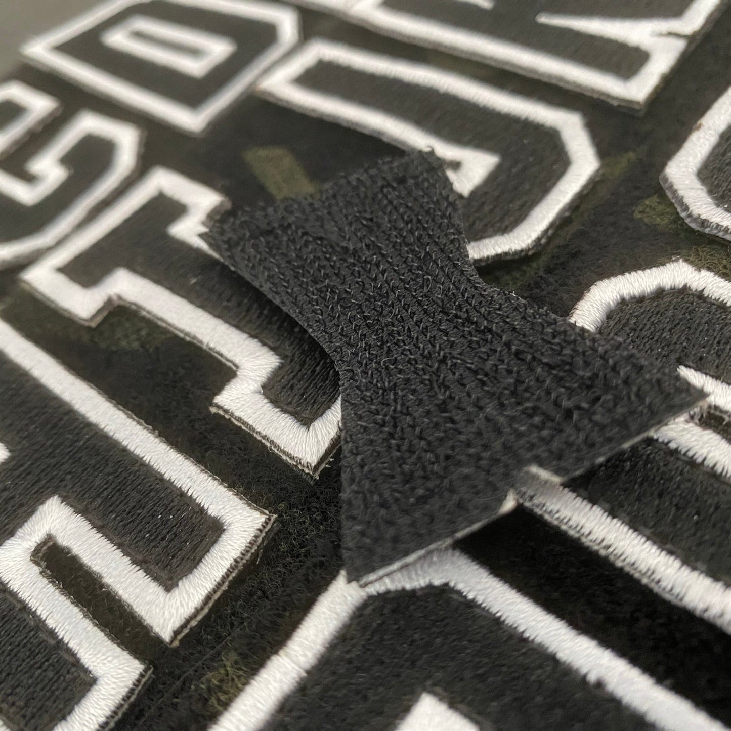 Spell Anything - Tactical Letters -  2" x 1.25" - Black