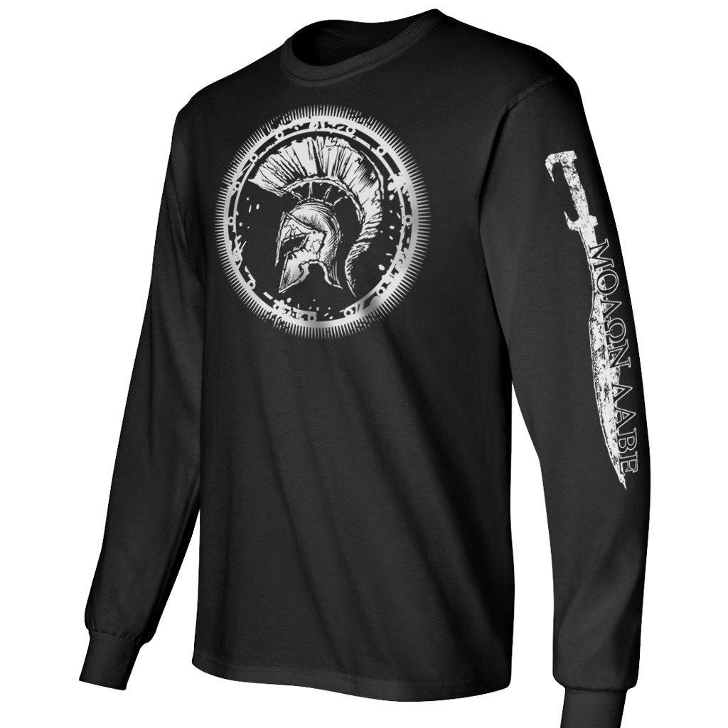 Black Molon Labe Longsleeve T