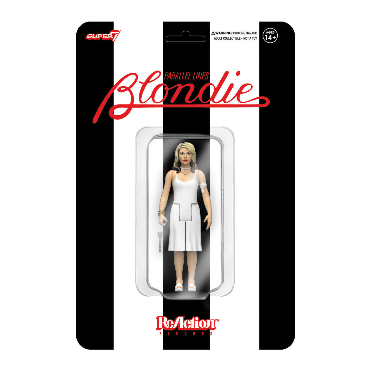 Super7 x BLONDIE - DEBBIE HARRY [PARALLEL LINES] ReAction Figure