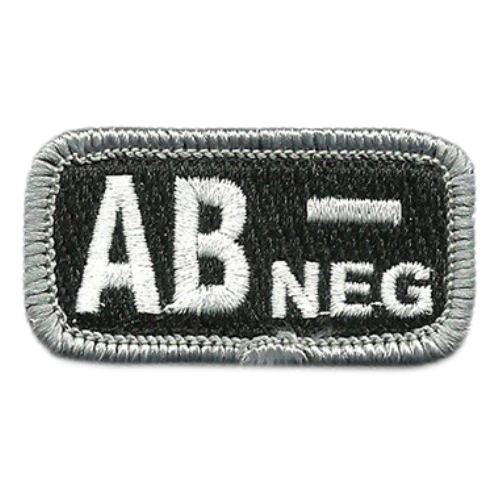 Blood Type Patches - Type AB Negative - 2" x 1"